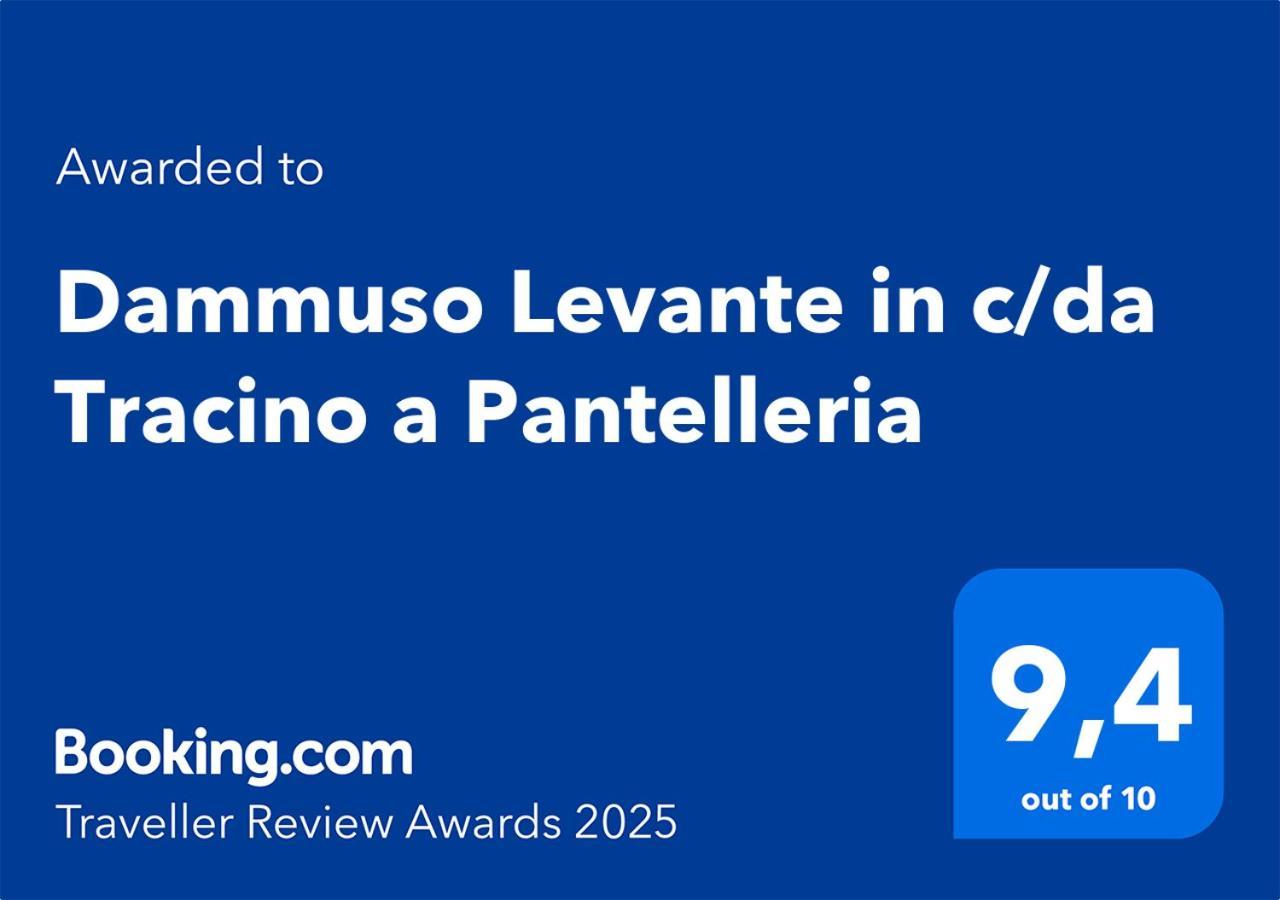 Dammuso Levante In C/Da Tracino A Pantelleria Kamma Exterior photo